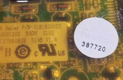 OEM Replacement for Haier Dryer Control 0181800053