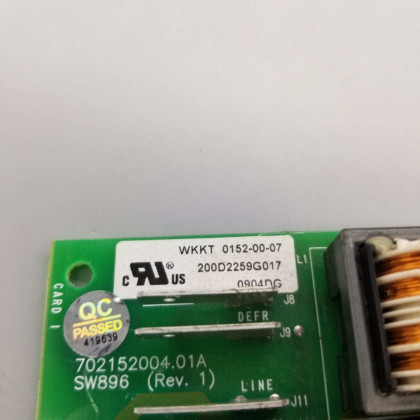 OEM Replacement for GE Fridge Control Board 200D2259G017