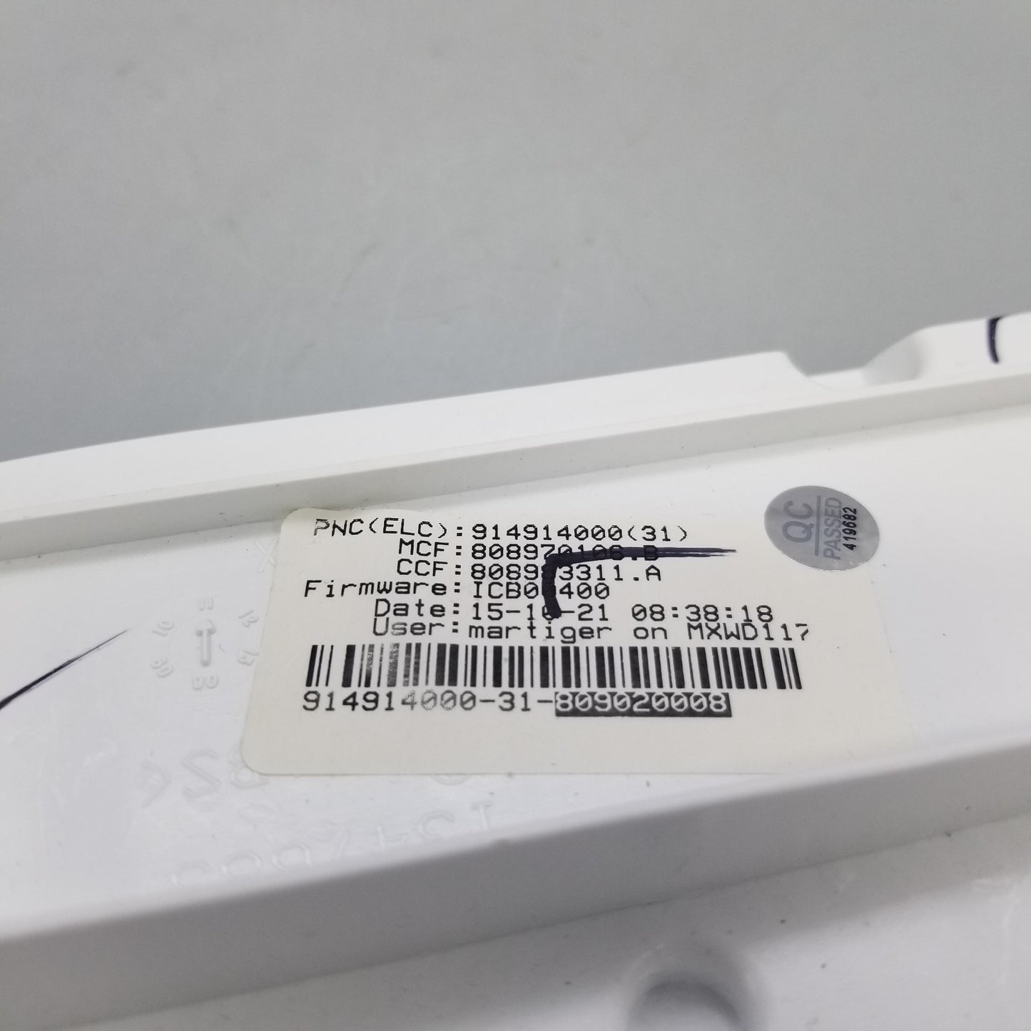 OEM Replacement for Frigidaire Washer Control Board 914914000