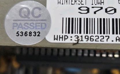 OEM Replacement for Whirlpool Range Control 3196227