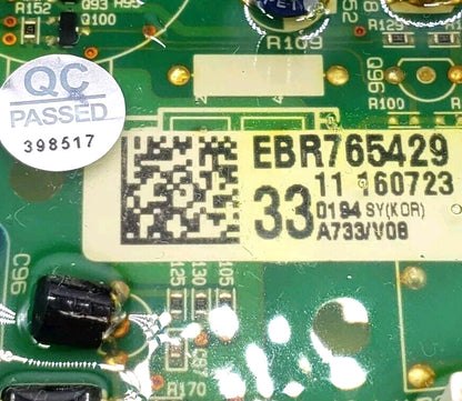 OEM Replacement for LG Dryer Control EBR76542933