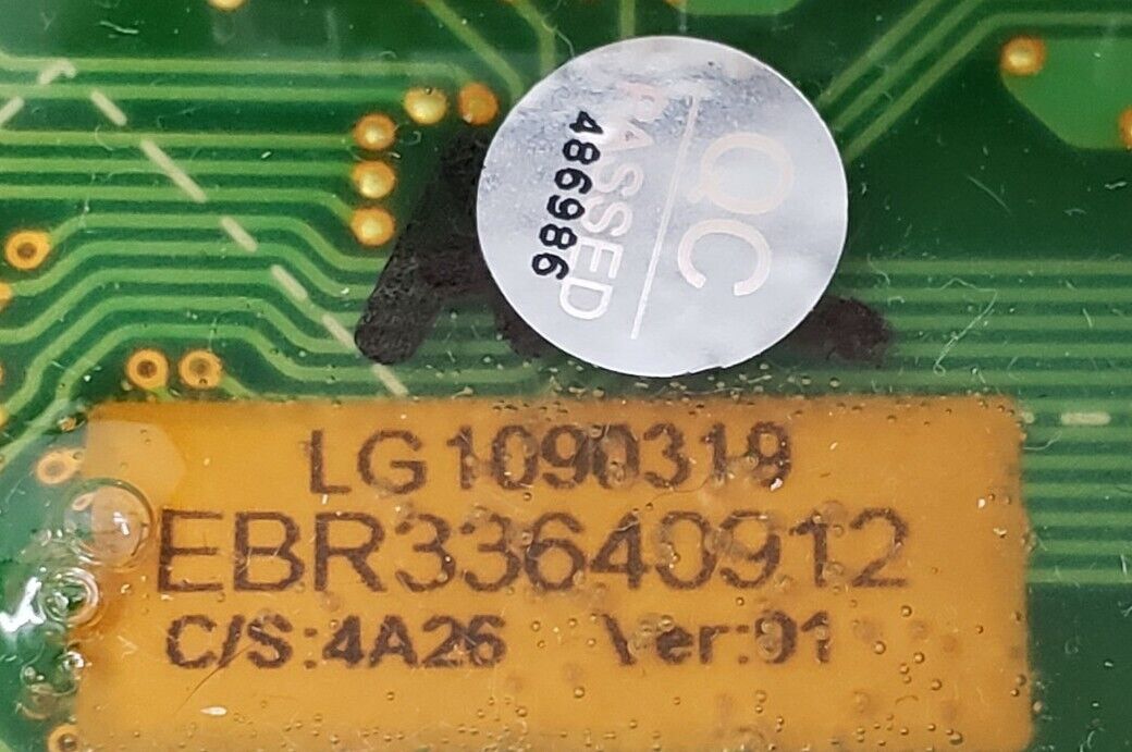 OEM Replacement for LG Dryer Control Board EBR33640912  6871EC2123L