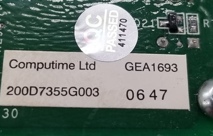 OEM Replacement for GE Refrigerator Control 200D7355G003