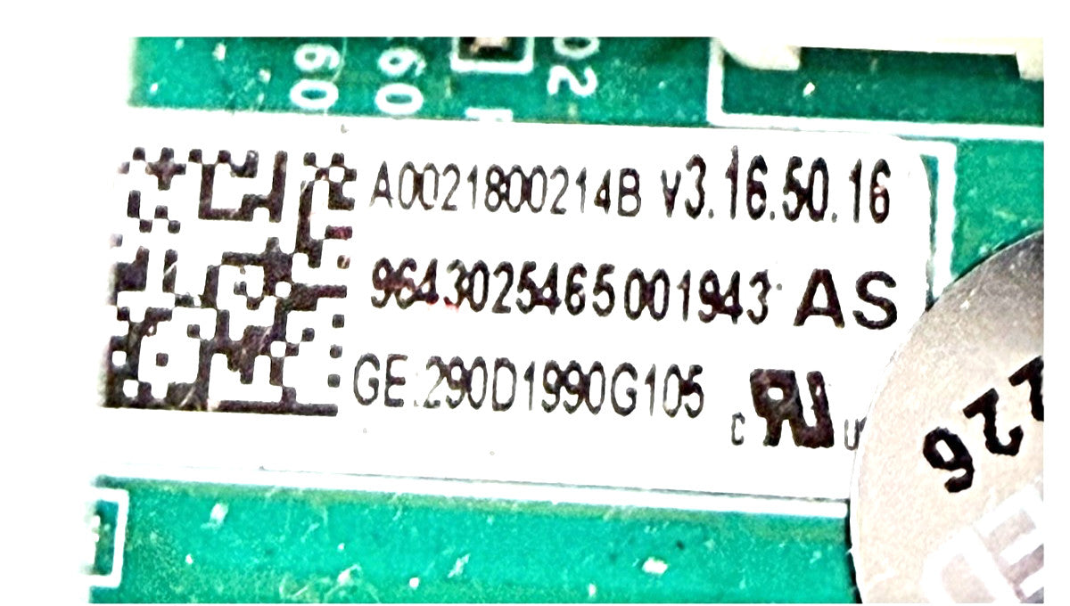 OEM Replacement for GE Washer Control 290D1990G105