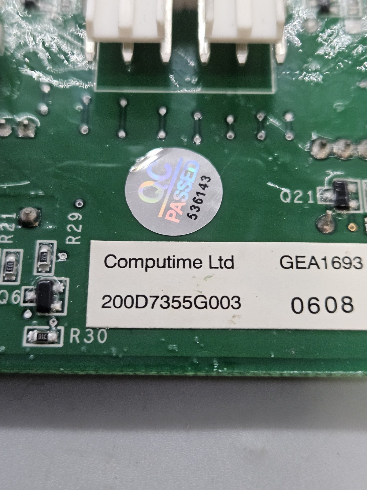 OEM Replacement for GE Refrigerator Control 200D7355G003