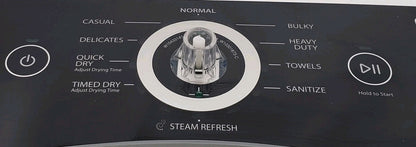 OEM Replacement for Whirlpool Dryer Control Panel W10433154