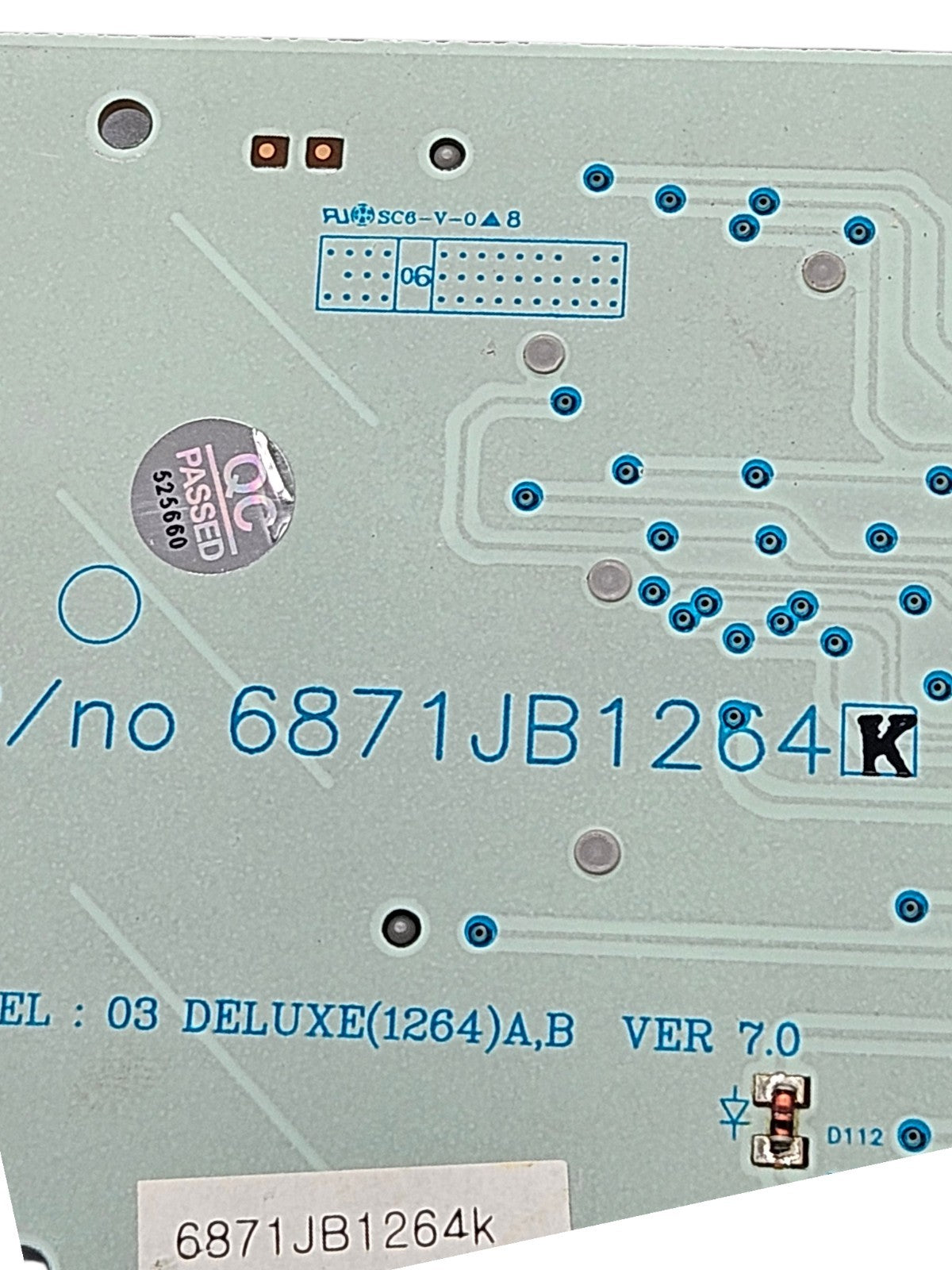 OEM Replacement for LG Fridge Control 6871JB1264K
