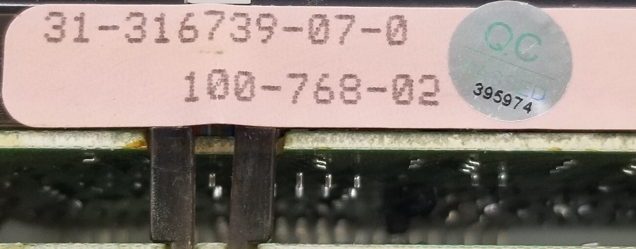 OEM Replacement for Maytag Range Display Control 31-316739-07-0   1- Year