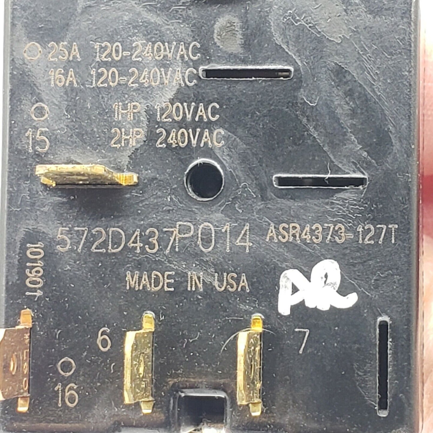 Replacement for GE Dryer Temperature Switch 572D437P014