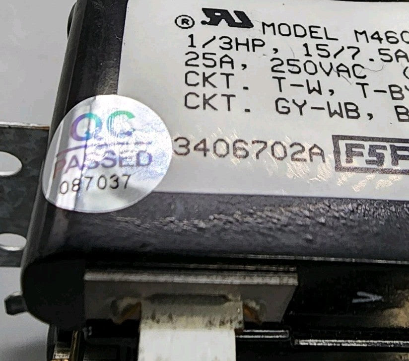 OEM Replacement for Kenmore Dryer Timer 3406702A