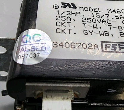 OEM Replacement for Kenmore Dryer Timer 3406702A
