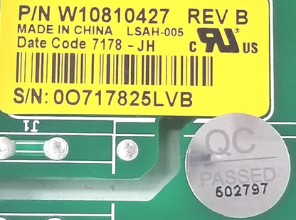 Genuine OEM Replacement for Whirlpool Dryer Control W10810427