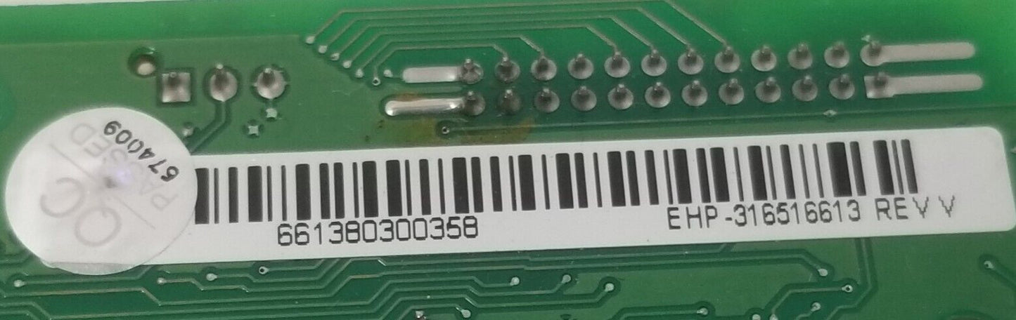 OEM Replacement for Frigidaire Range Control 316516613