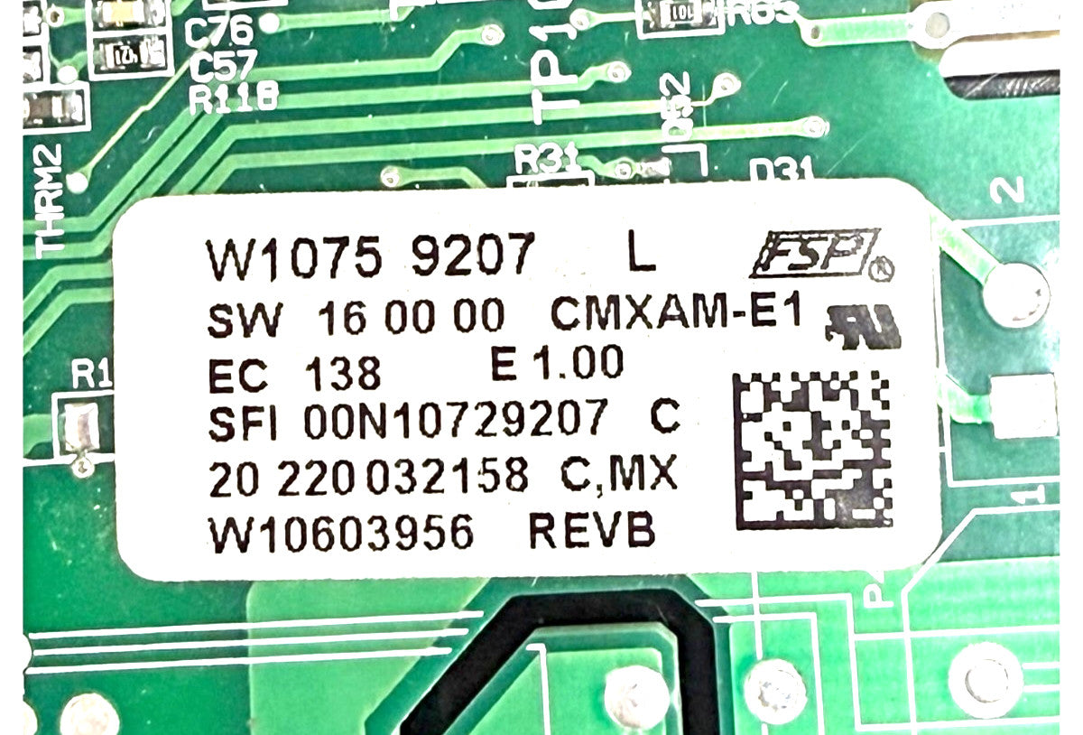 OEM Replacement for Whirlpool Oven Control W10759207