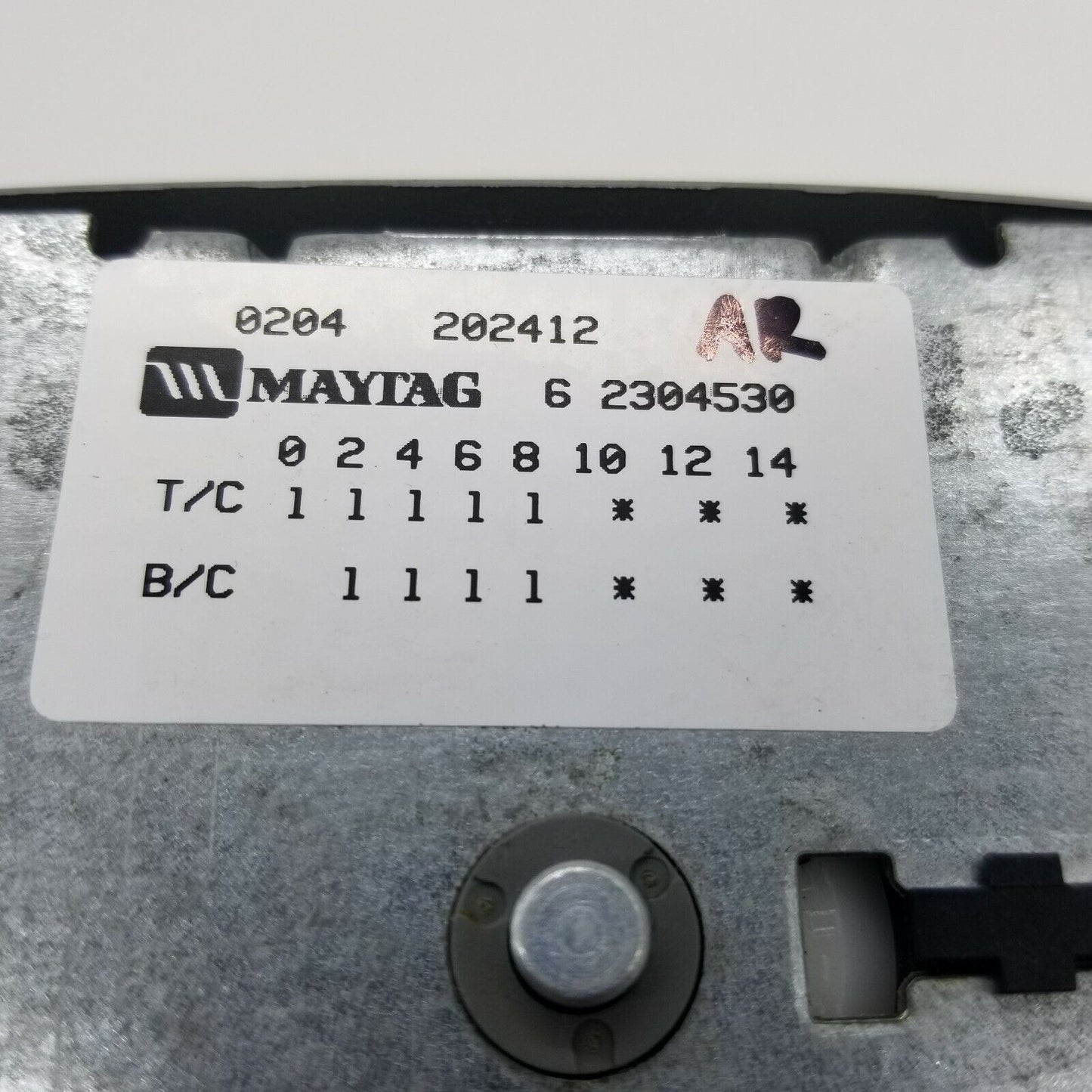 Genuine OEM Replacement for Maytag Washer Timer 62304530