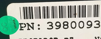 OEM Replacement for Whirlpool Dryer Control  3980093