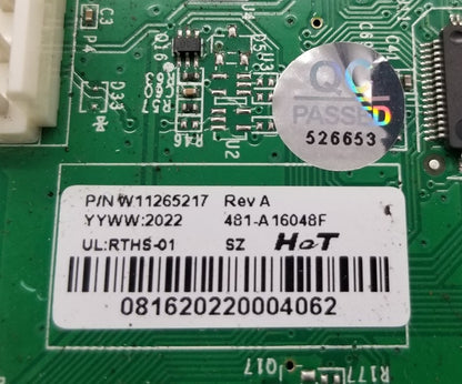 OEM Replacement for Whirlpool Fridge Control W11265217