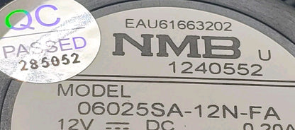 New OEM Replacement for LG Dryer Cooling Motor EAU61663202