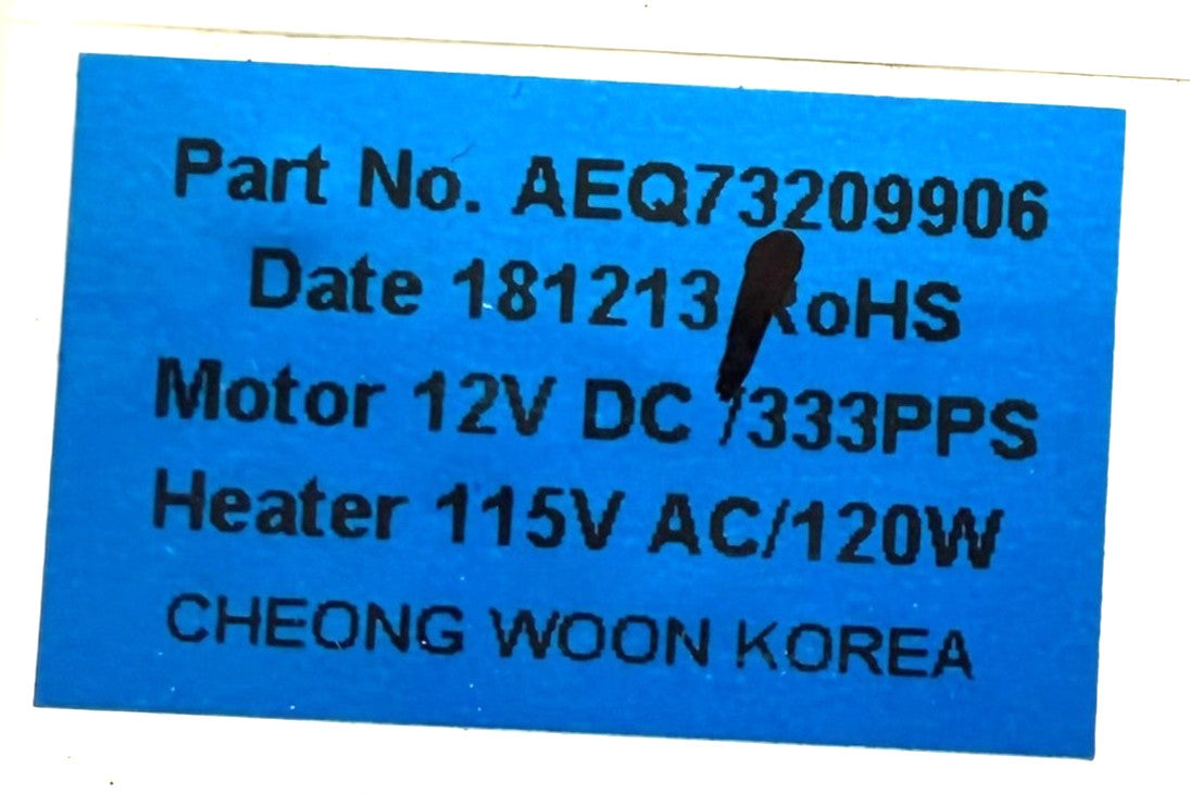 OEM Replacement for LG Fridge Ice Maker w/ Auger AEQ73209906 1Yr