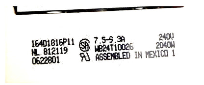 OEM Replacement for GE Range Infinite Switch 164D1816P11