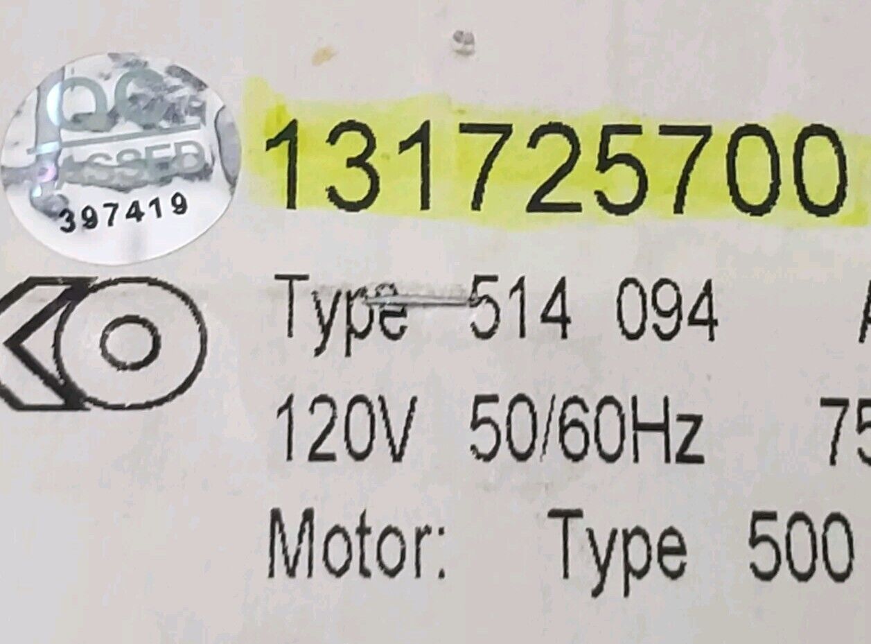 OEM Replacement for Frigidaire Washer Timer 131725700