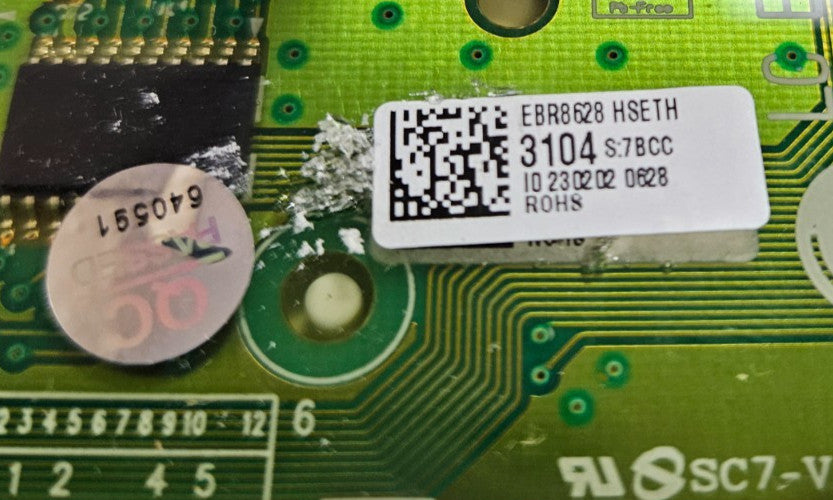 OEM Replacement for LG Washer Control EBR34134902
