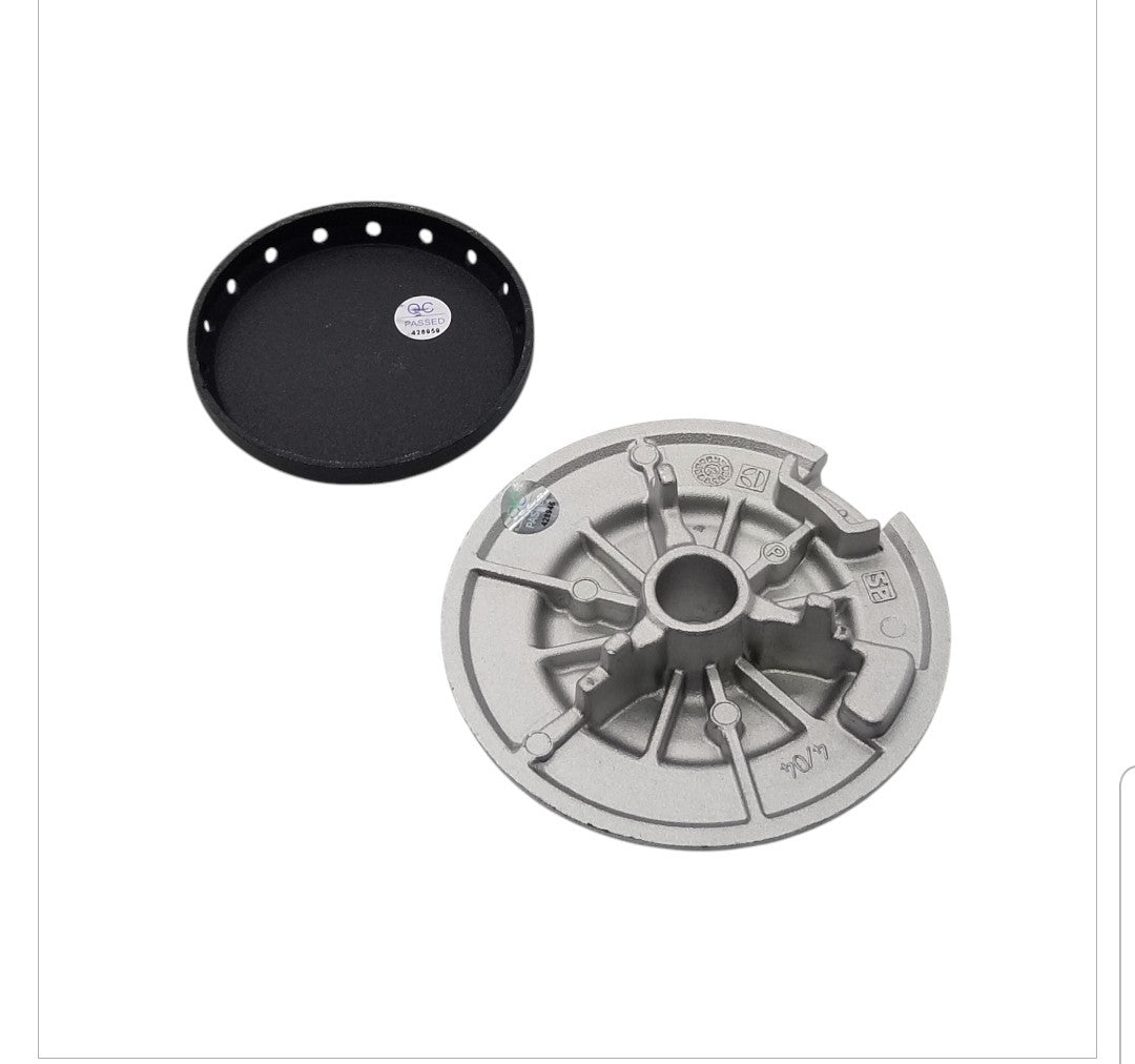 New OEM Replacement for Frigidaire Range Surface Burner Base and Cap Medium 5304537945