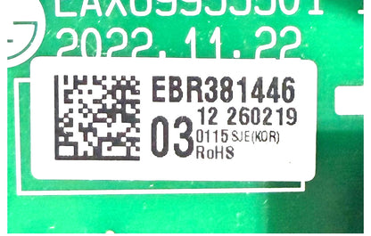 OEM Replacement for LG Double Oven Relay Board EBR38144603