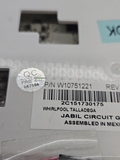 OEM Replacement for Whirlpool Fridge Control W10751221