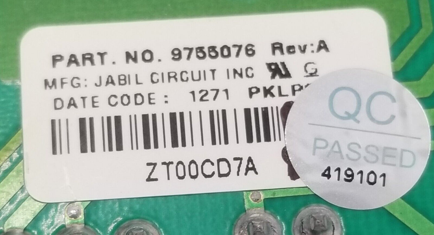 Genuine OEM Replacement for Whirlpool Range Control 9755076