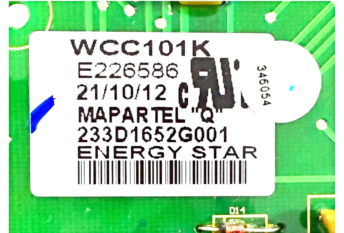 OEM Replacement for GE Washer Control 233D1652G001