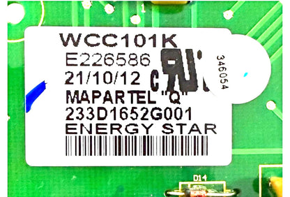 OEM Replacement for GE Washer Control 233D1652G001