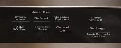 New OEM Replacement for GE Wall Oven Control Panel  MGC630865 WB56X32699