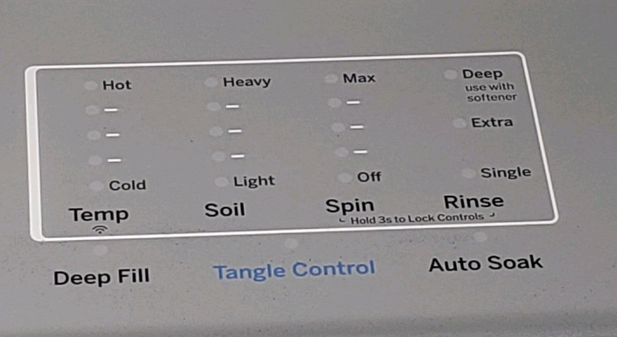 OEM Replacement for GE Dishwasher Control Panel 290D5257