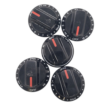 OEM Replacement for Frigidaire Control Knob 5 pack A111977 1=Yr