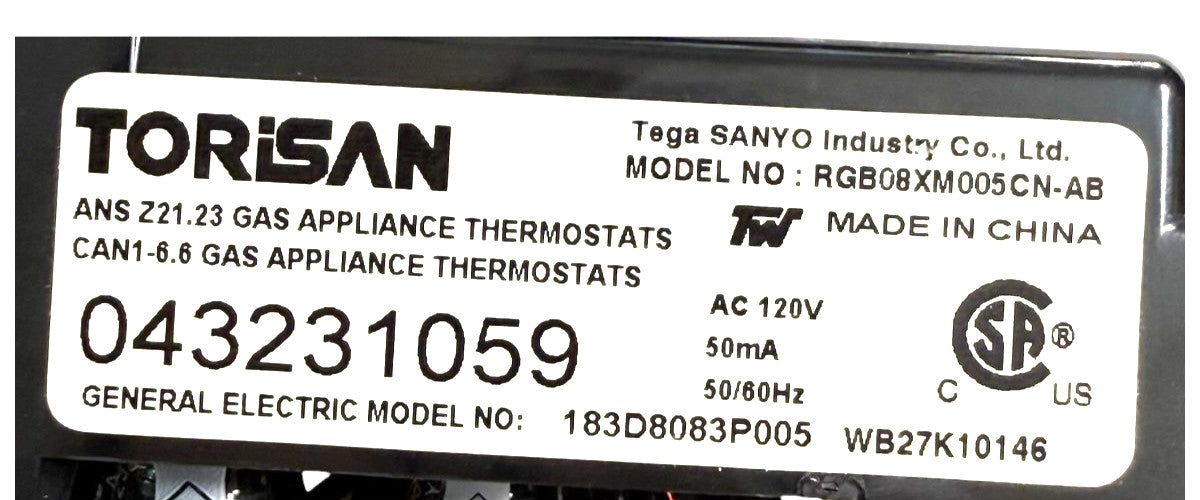 OEM Replacement for GE Oven Control 183D8083P005