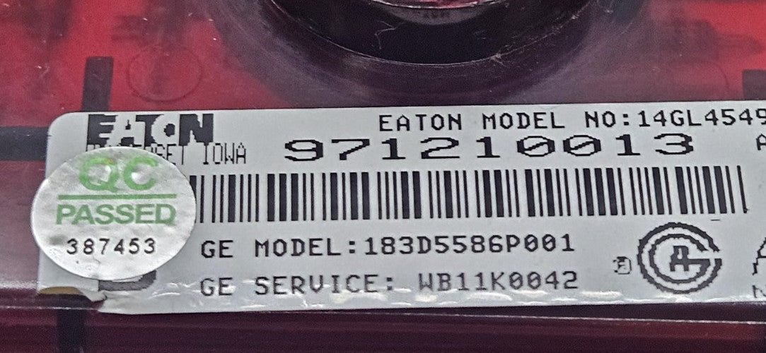 OEM Replacement for GE Range Control WB11K0042