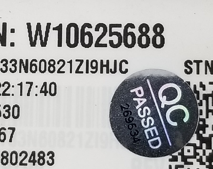 OEM Replacement for Whirlpool Washer Control W10625688  W10812423