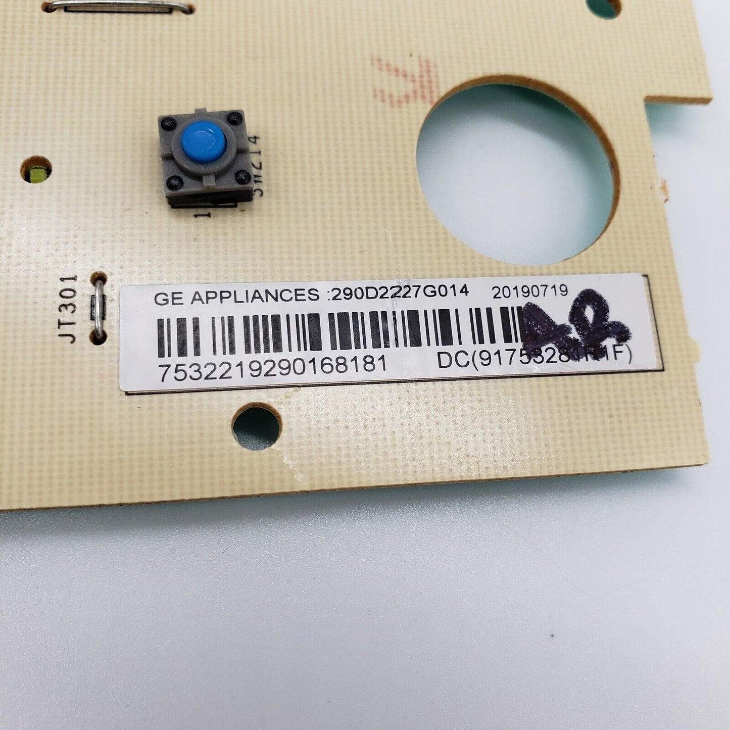 Genuine OEM Replacement for GE Washer Control 290D2227G014