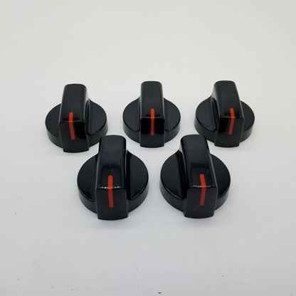 New Genuine OEM Replacement for Frigidaire Range Knobs (Set of 5) 5304508956