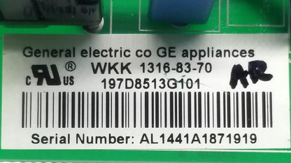 Genuine Replacement for GE Fridge Control 197D8513G101