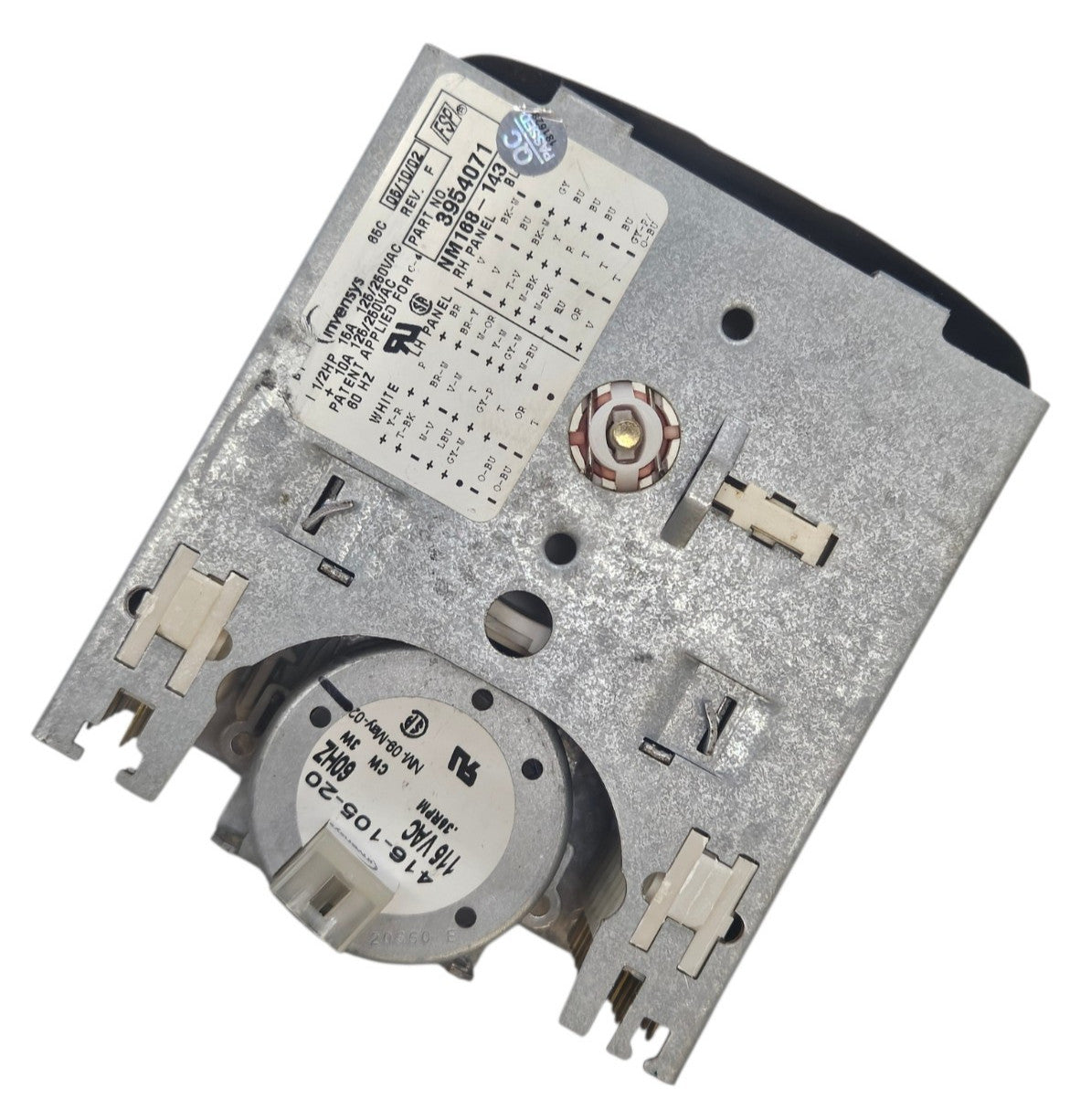 OEM Replacement for Whirlpool Washer Timer 3954071