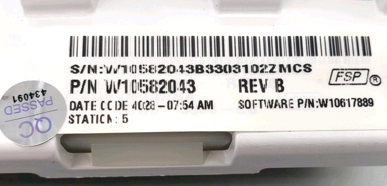 OEM Replacement for Maytag Washer Control Board W10582043