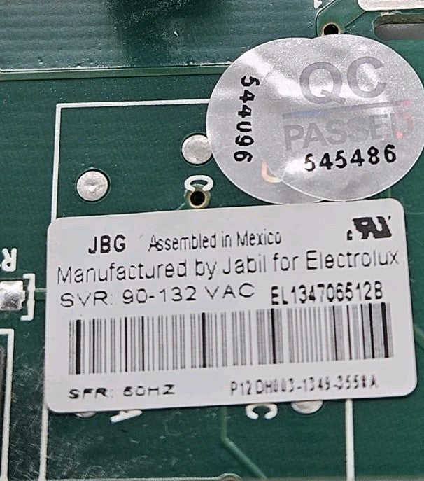 OEM Replacement for Frigidaire Dryer Control  EL134706512B