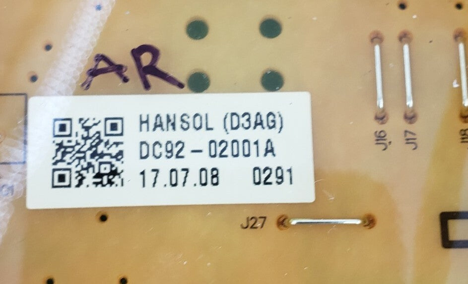 Replacement for Samsung Washer Control DC92-02005A + DC92-02001A