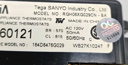 OEM Replacement for GE Range Control WB27K10247