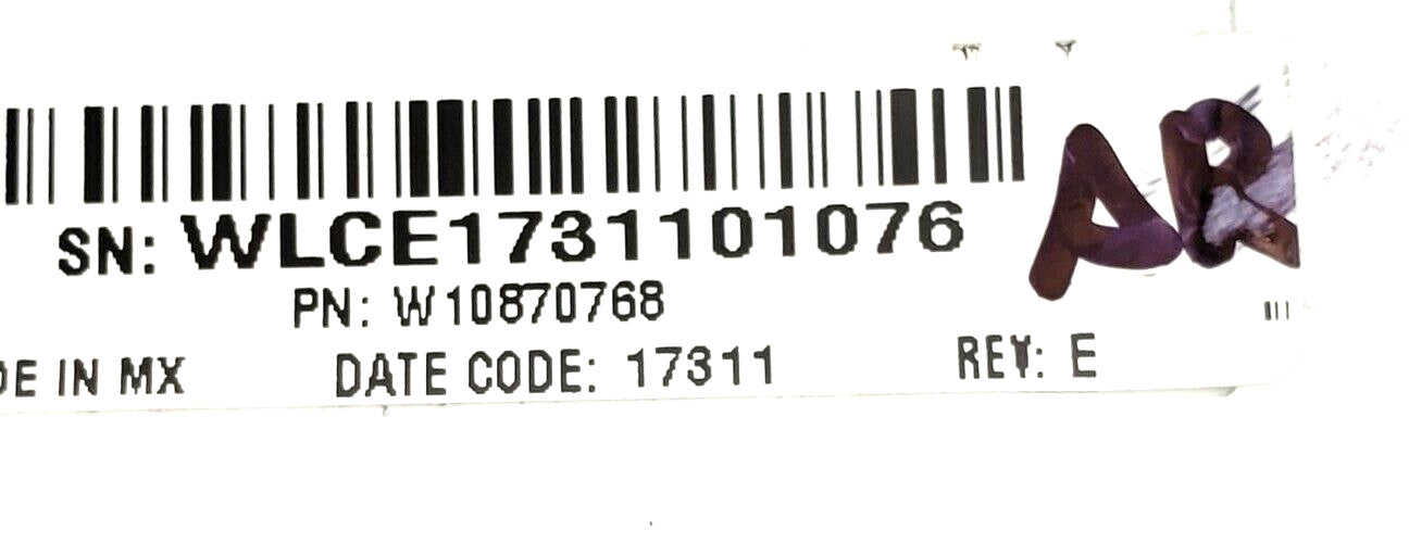 ⭐️OEM Replacement for Whirlpool Washer Control Panel W10870768🔥
