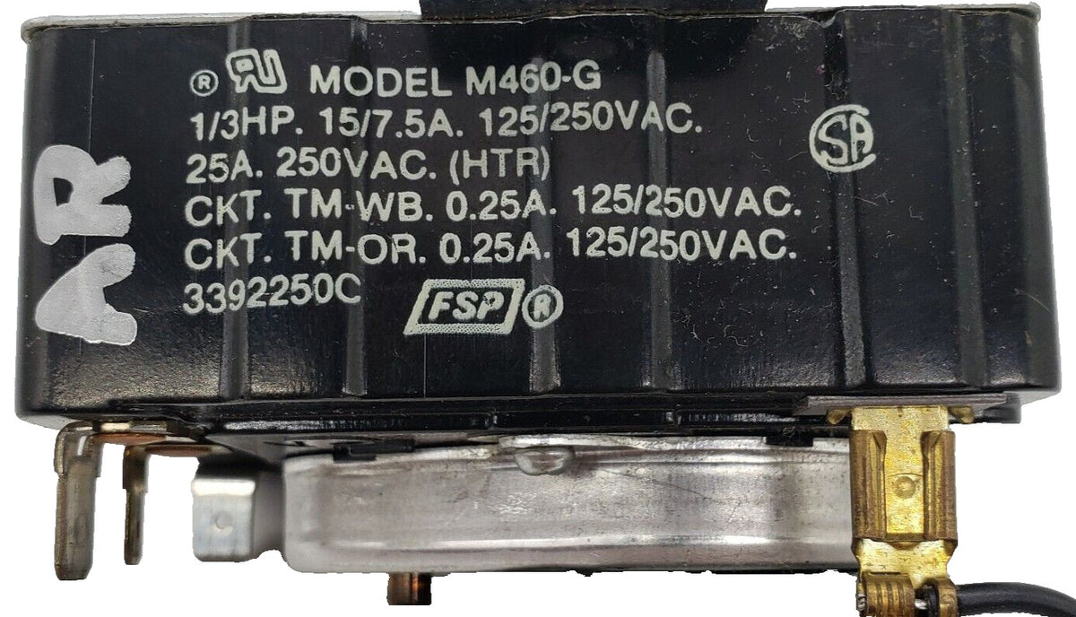 OEM Replacement for Whirlpool Dryer Timer 3392250C