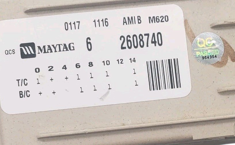OEM Replacement for Maytag Washer Timer 62608740