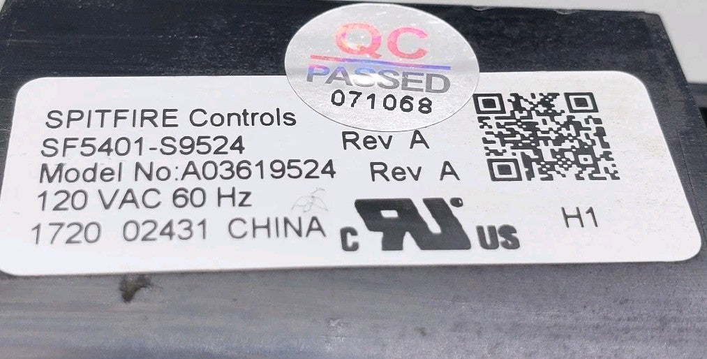 OEM Replacement for Frigidaire Range Control  A03619524